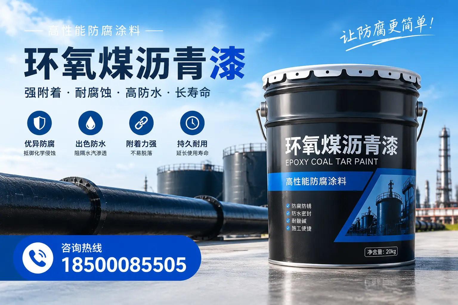 如何选择合适的环氧煤沥青漆?河间用户必看技巧